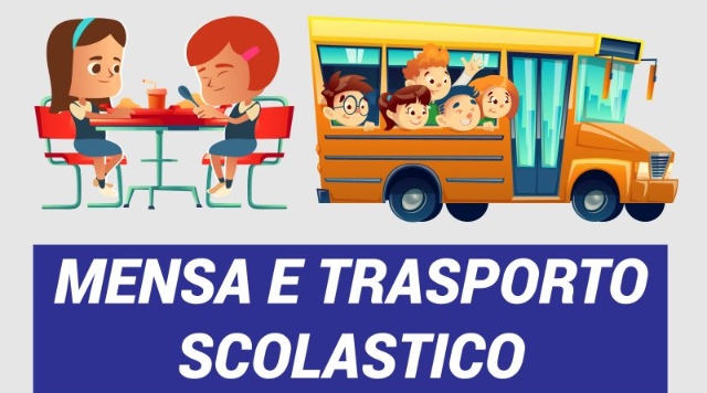 Apertura iscrizioni MENSA e TRASPORTO SCOLASTICO a.s. 2022/2023